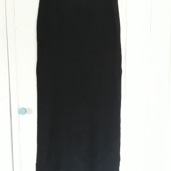 Lecomte Wool Viscose Longline Pencil Skirt Size M/L - Picture 11 of 12
